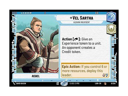 Vel Sartha, Aldhani Insurgent