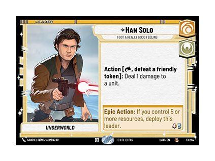Han Solo, I Got a Really Good Feeling