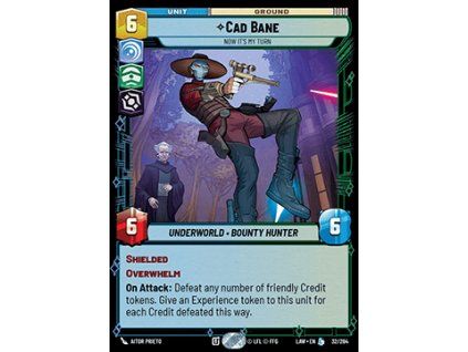 Cad Bane, Now It's My Turn