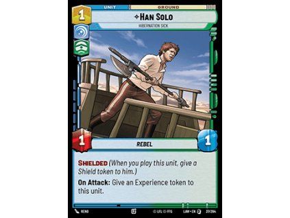 Han Solo, Hibernation Sick