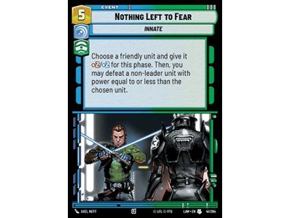 Nothing Left to Fear