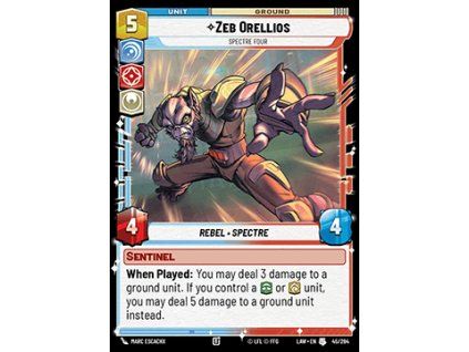 Zeb Orellios, Spectre Four