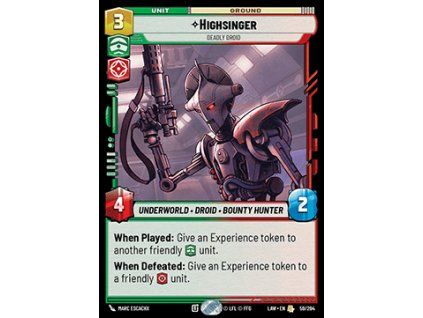 Highsinger, Deadly Droid