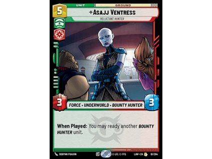 Asajj Ventress, Reluctant Hunter