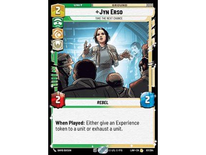 Jyn Erso, Take the Next Chance