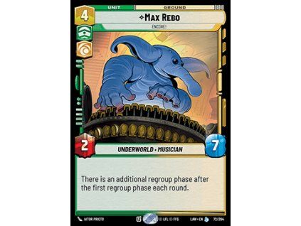 Max Rebo, Encore!