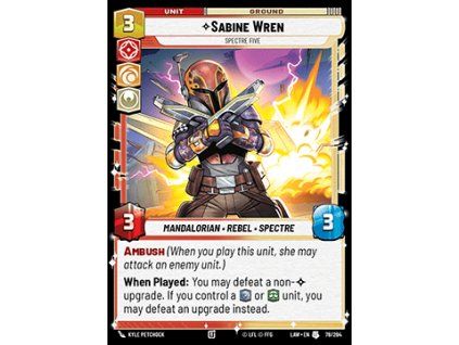 Sabine Wren, Spectre Five