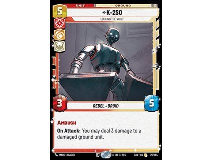K-2SO, Locking the Vault