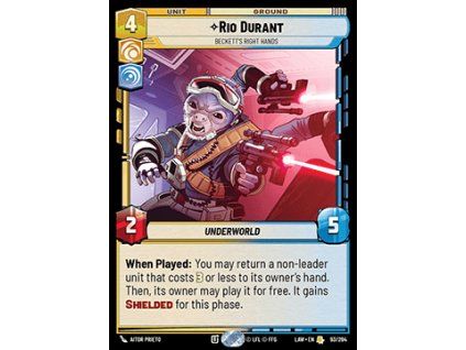Rio Durant, Beckett's Right Hands