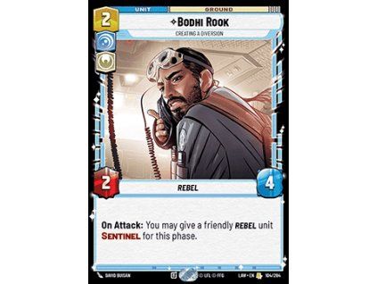 Bodhi Rook, Creating a Diversion