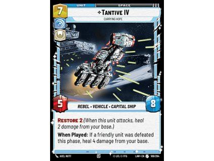 Tantive IV, Carrying Hope