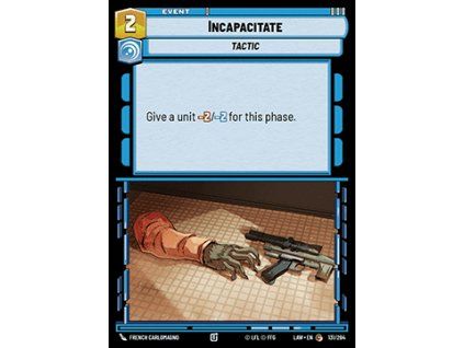 Incapacitate