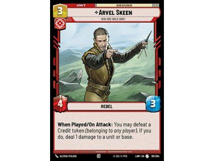 Arvel Skeen, Win and Walk Away