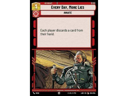 Every Day, More Lies