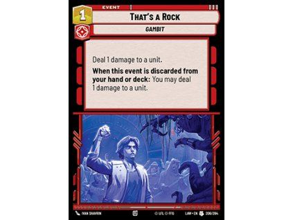 That's a Rock