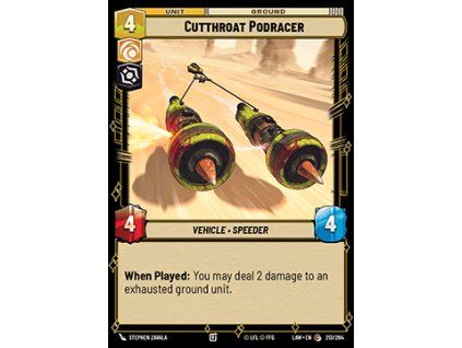 Cutthroat Podracer