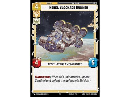 Rebel Blockade Runner