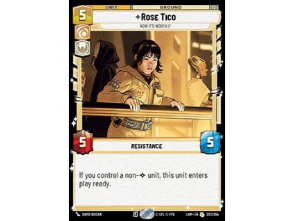 Rose Tico, Now It's Worth It