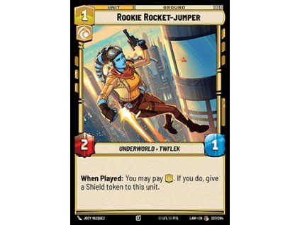 Rookie Rocket-jumper