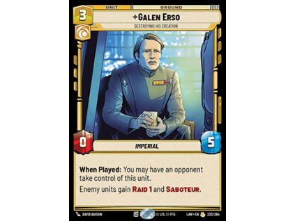 Galen Erso, Destroying His Creation