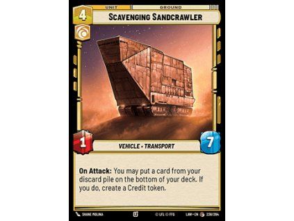 Scavenging Sandcrawler