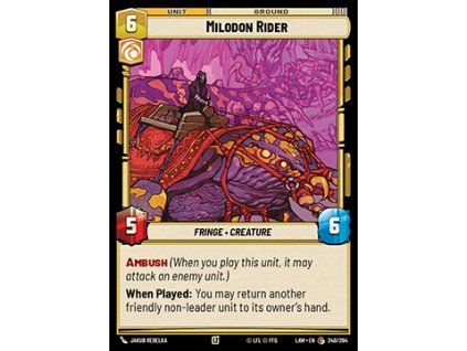 Milodon Rider