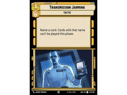 Transmission Jamming