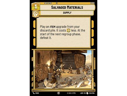 Salvaged Materials