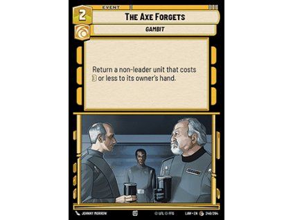 The Axe Forgets