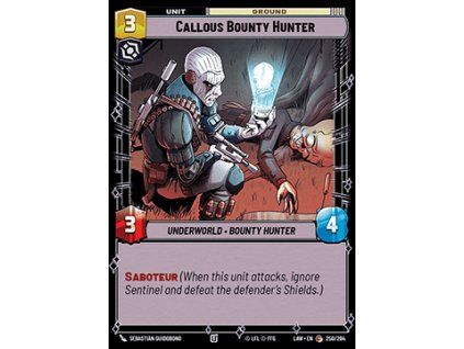 Callous Bounty Hunter
