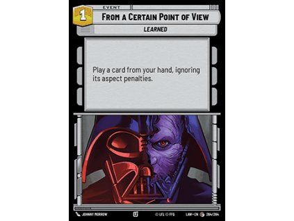 From a Certain Point of View
