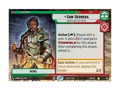 Saw Gerrera, Bring Down the Empire (V.1)