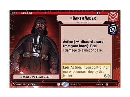 Darth Vader, Unstoppable (V.1)