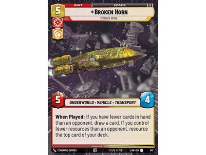 Broken Horn, Vizago's Pride (V.1)