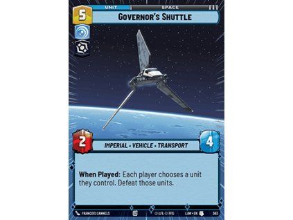 Governor's Shuttle (V.1)