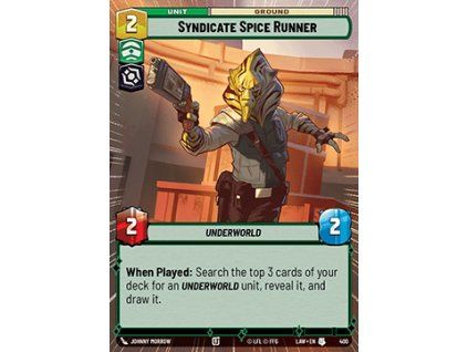 Syndicate Spice Runner (V.1)