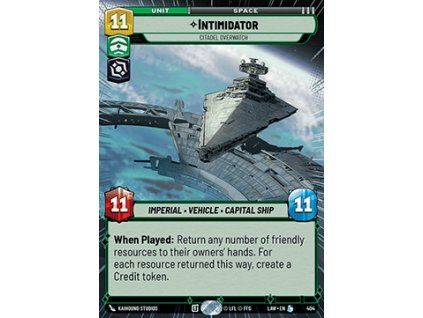 Intimidator, Citadel Overwatch (V.1)