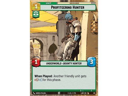 Profiteering Hunter (V.1)