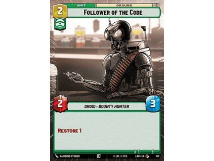 Follower of the Code (V.1)