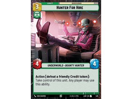 Hunter For Hire (V.1)