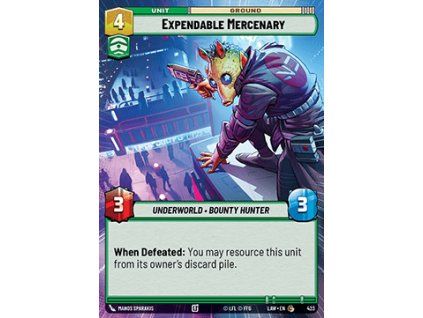 Expendable Mercenary (V.1)