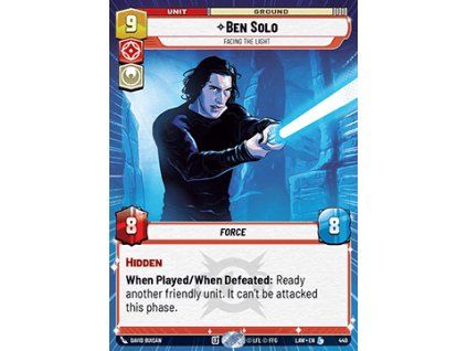 Ben Solo, Facing the Light (V.1)