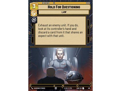 Hold For Questioning (V.1)