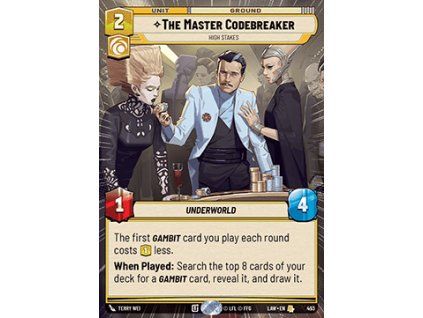 The Master Codebreaker, High Stakes (V.1)