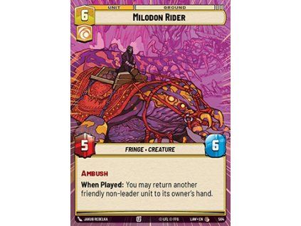 Milodon Rider (V.1)