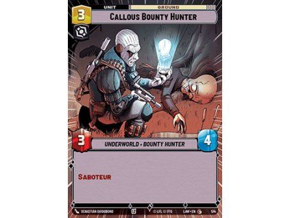 Callous Bounty Hunter (V.1)