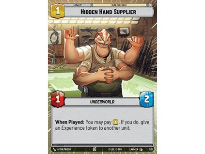 Hidden Hand Supplier (V.1)
