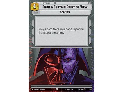 From a Certain Point of View (V.1)