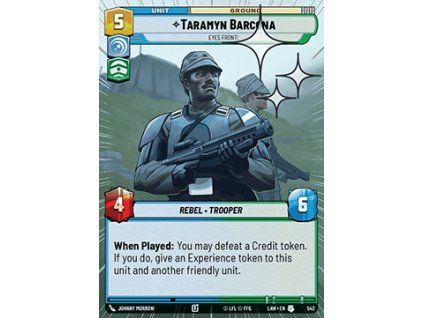 Taramyn Barcona, Eyes Front! (V.2)