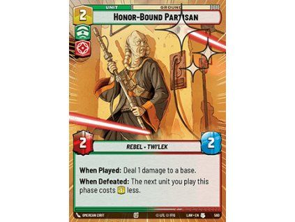 Honor-Bound Partisan (V.2)